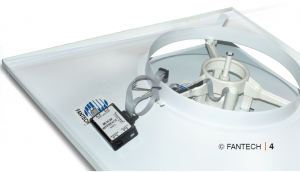 Miệng gió cảm ứng nhiệt độ phòng loại điều khiển điện tử