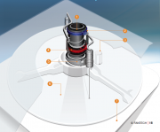 Miệng gió cảm ứng nhiệt độ phòng loại điều khiển cơ khí